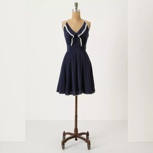 Anthropologie Girls from Savoy Gull Wing Dress